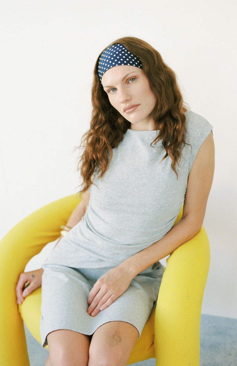 A Bronze Age Riviera Headband, Elasticated Wide Headband | Made in Canada-Hair-abronzeage.com