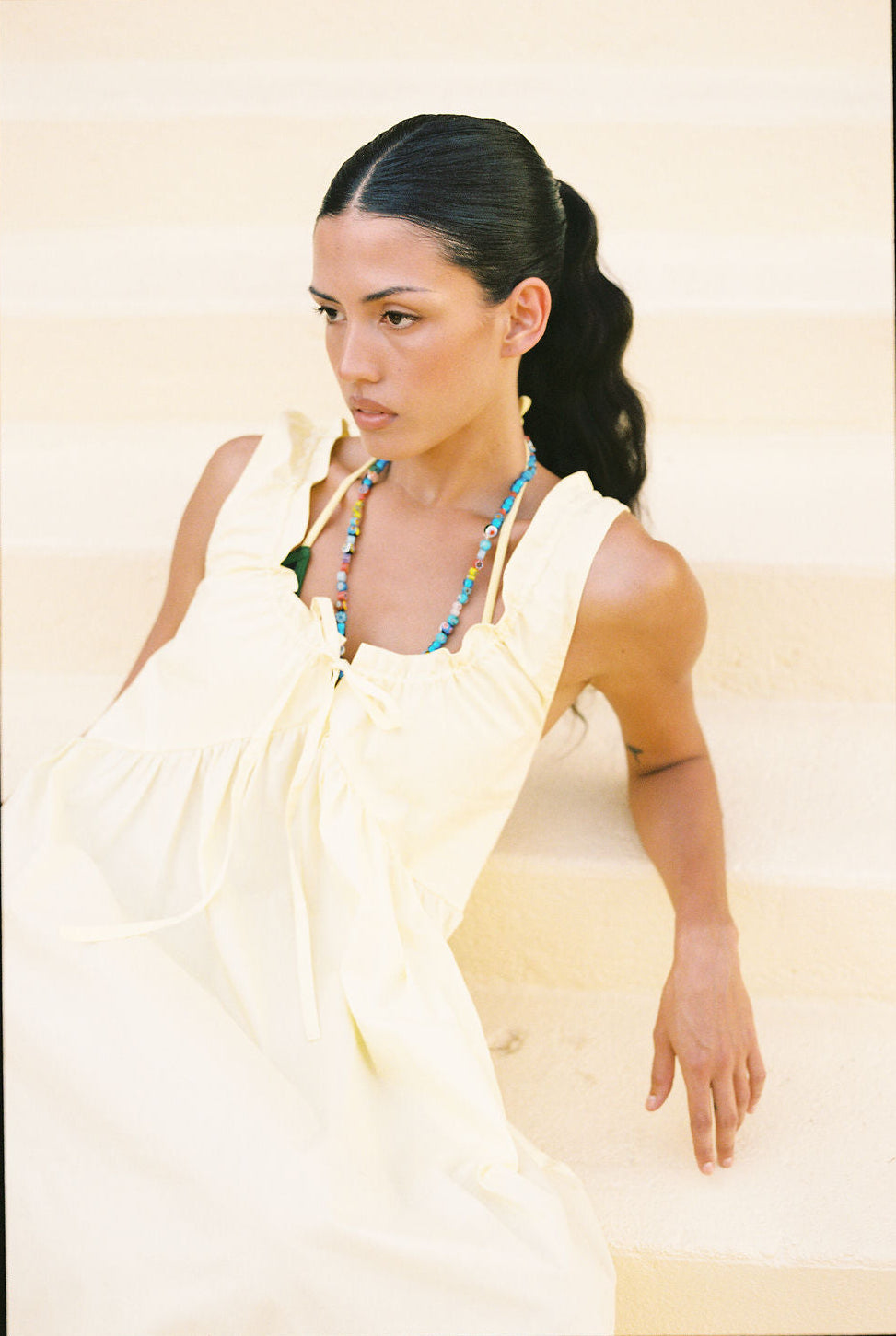 A Bronze Age Valley Dress, Relaxed Fit Maxi Sundress | Made in Canada -Dresses-abronzeage.com