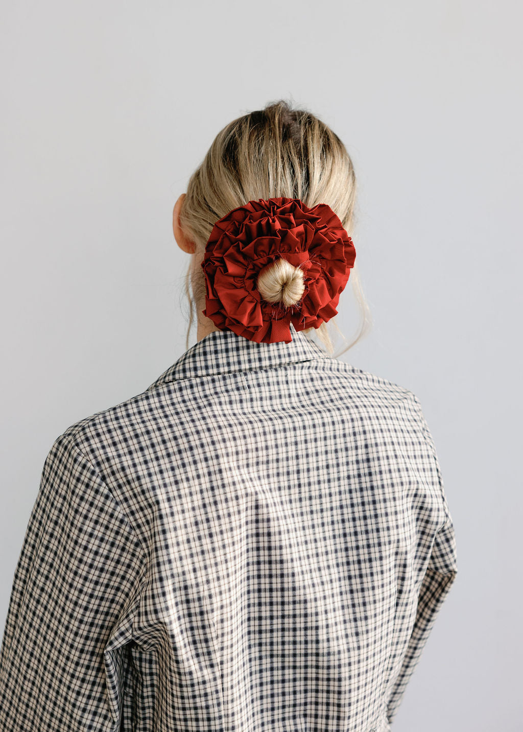 Bizzy Taffeta Scrunchie - Ready To Ship-Hair-Tango Taffeta-OS-abronzeage.com