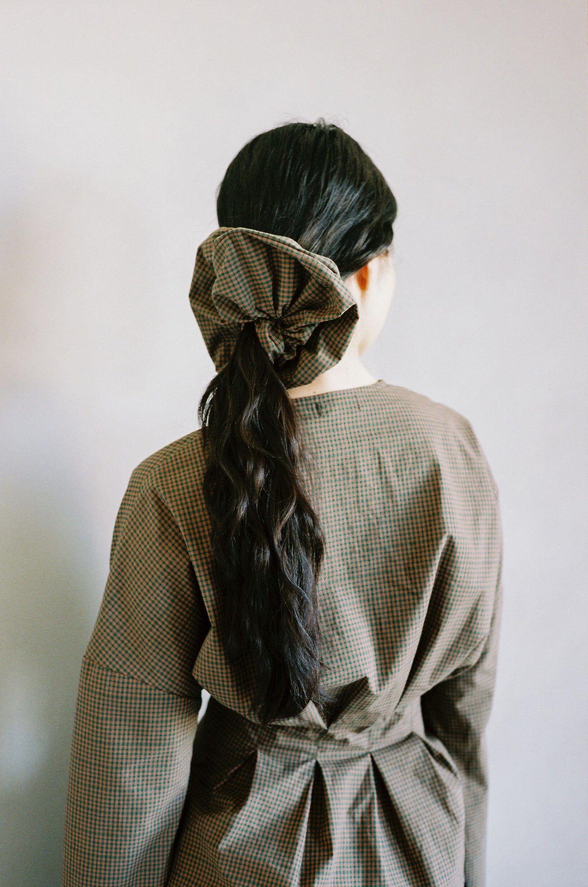 A Bronze Age Oversized Cotton Hair Scrunchie | Made in Canada-Hair-abronzeage.com