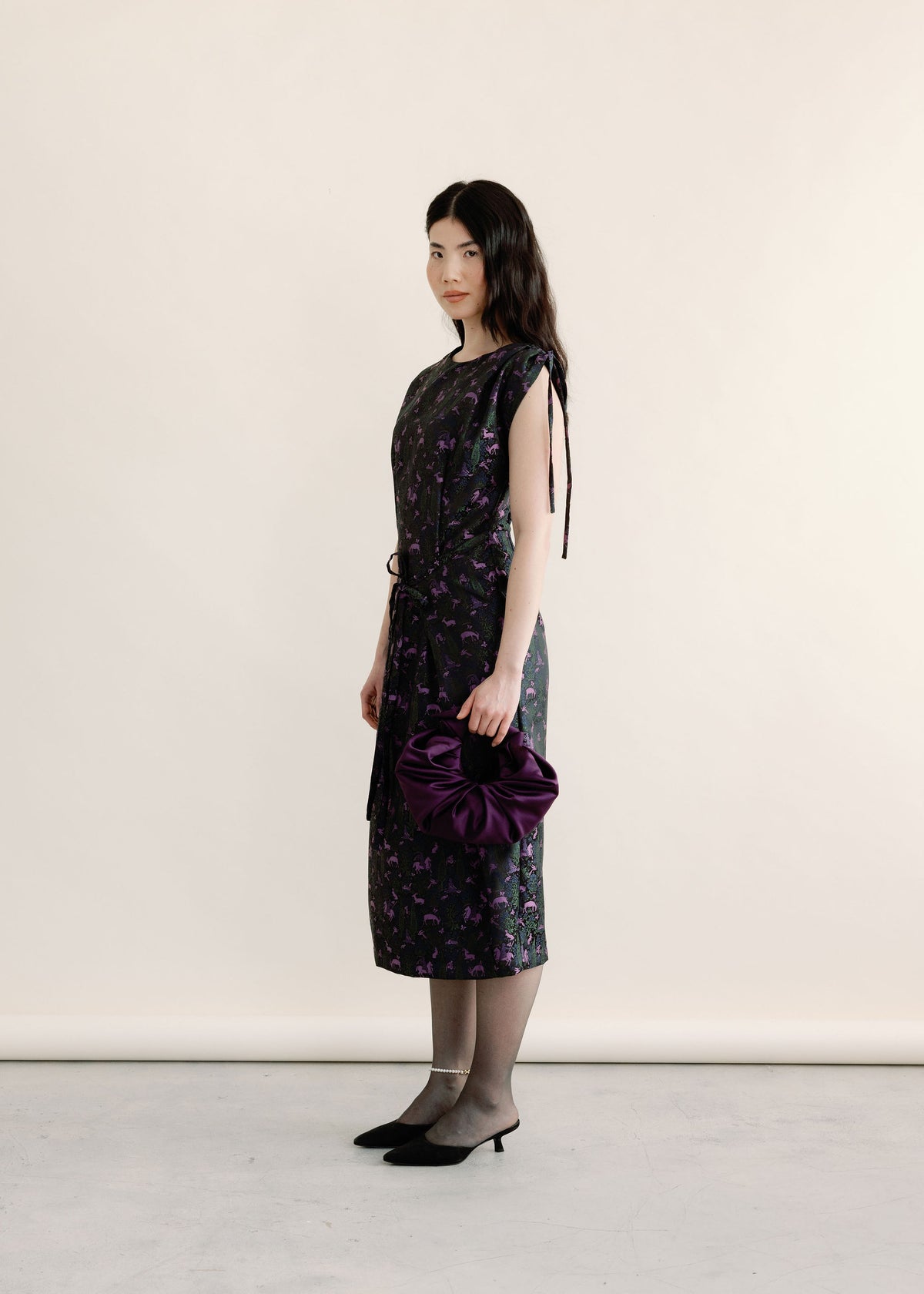 Demi Dress | Cap Sleeve Apron Dress, Made in Canada | A Bronze Age-Dresses-abronzeage.com