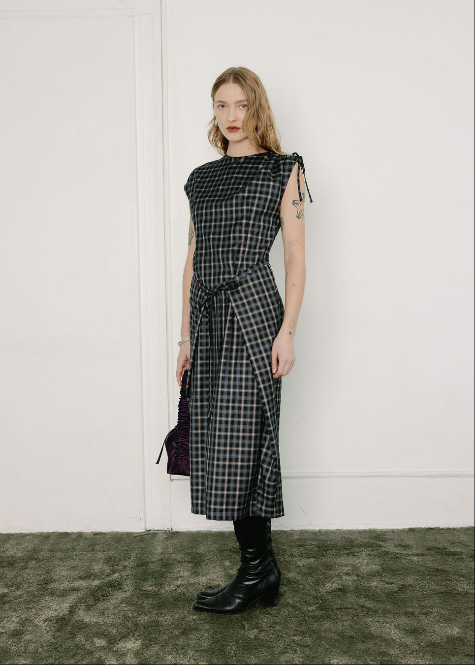 -Dresses-Chelsea Plaid-XS-abronzeage.com
