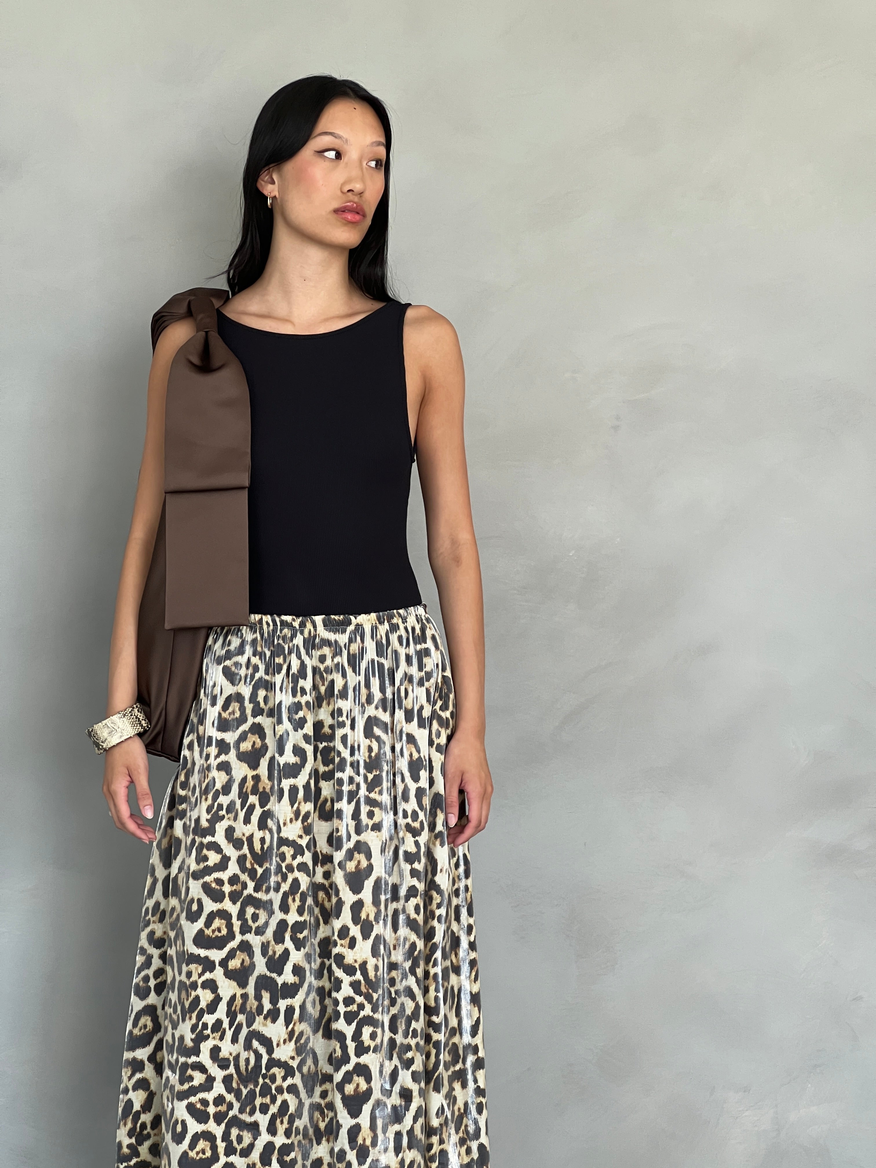 A Bronze Age Gabby Tote, Elevated Tote Bag with A Bow on Top | Made in Canada-Handbags-abronzeage.com