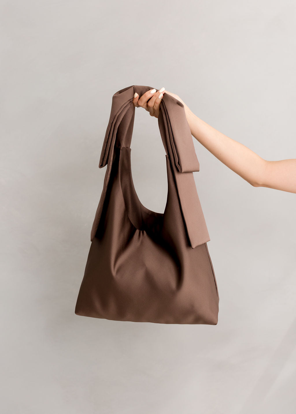 A Bronze Age Gabby Tote, Elevated Tote Bag with A Bow on Top | Made in Canada-Handbags-Root-abronzeage.com