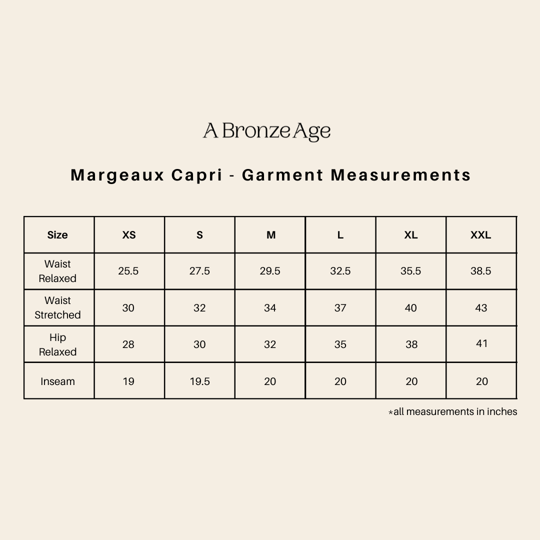 A Bronze Age, Margeaux Capri Pant | Made in Canada-Pants-abronzeage.com