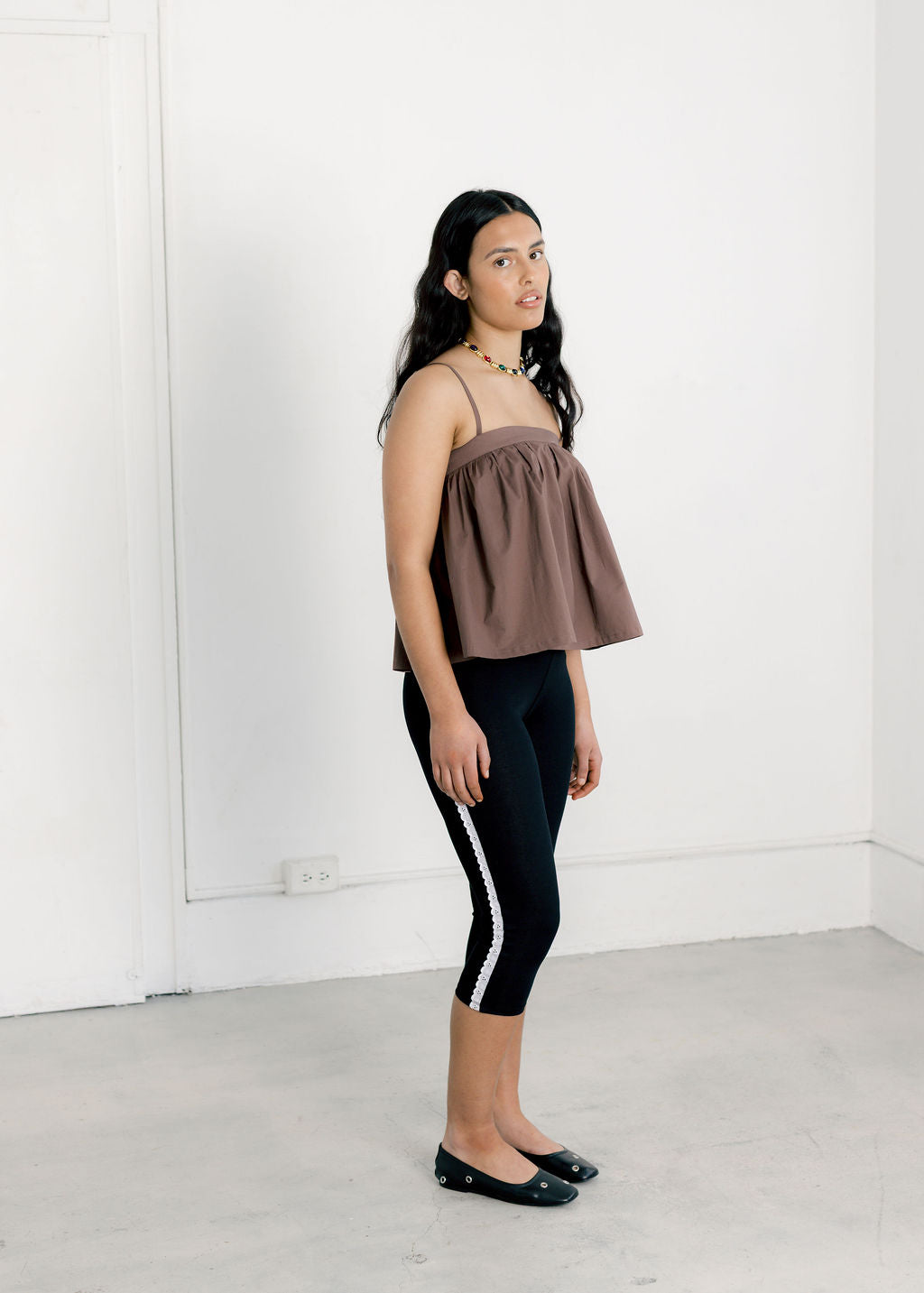 A Bronze Age, Margeaux Capri Pant | Made in Canada-Pants-abronzeage.com
