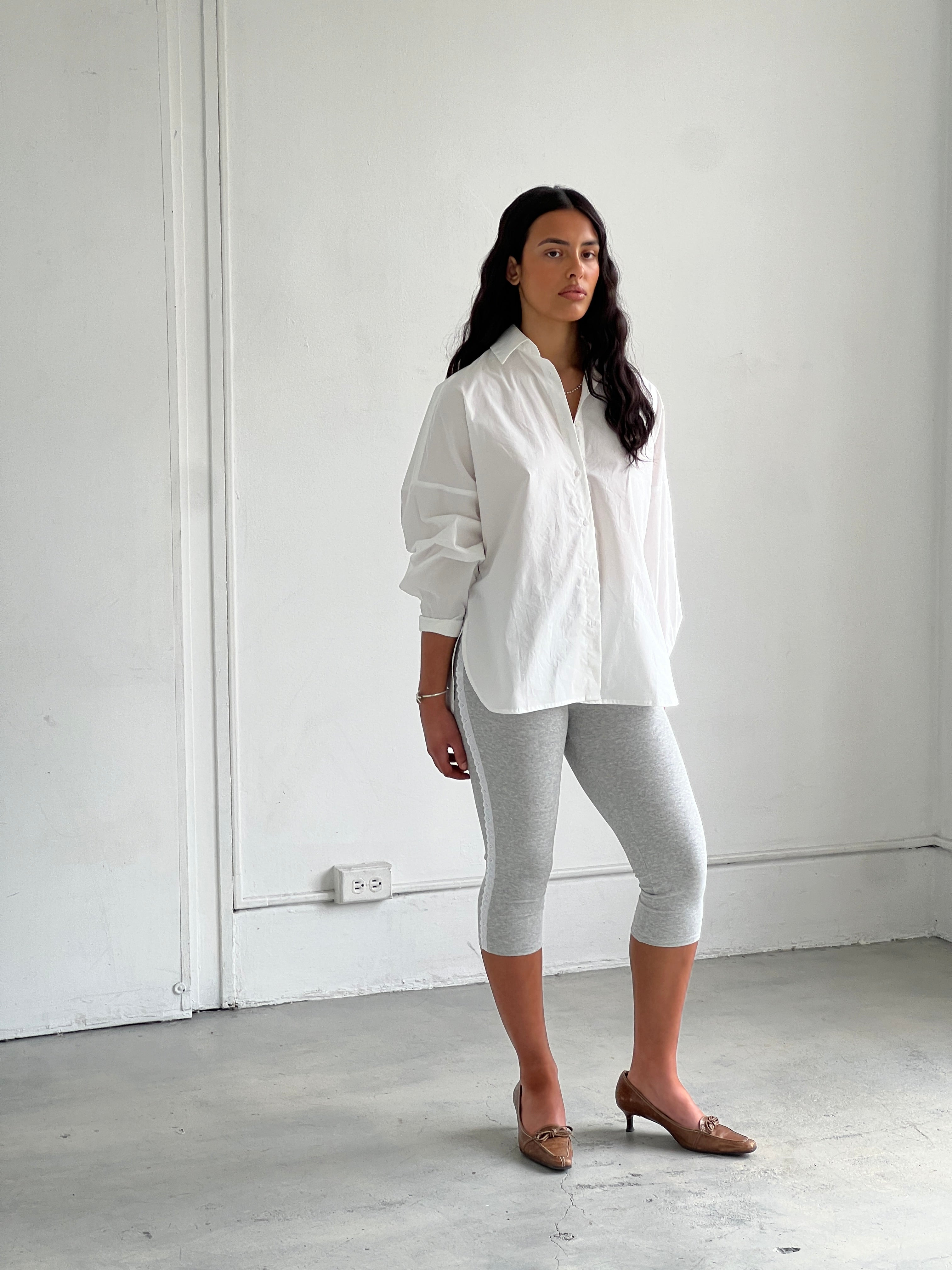 A Bronze Age, Margeaux Capri Pant | Made in Canada-Pants-abronzeage.com