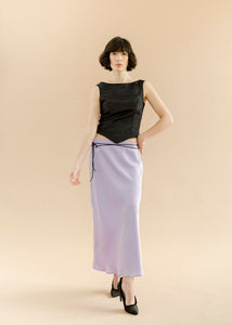 A Bronze Age Jordyn Slip Skirt, Bias Cut Long Skirt, Canada-Skirts-abronzeage.com