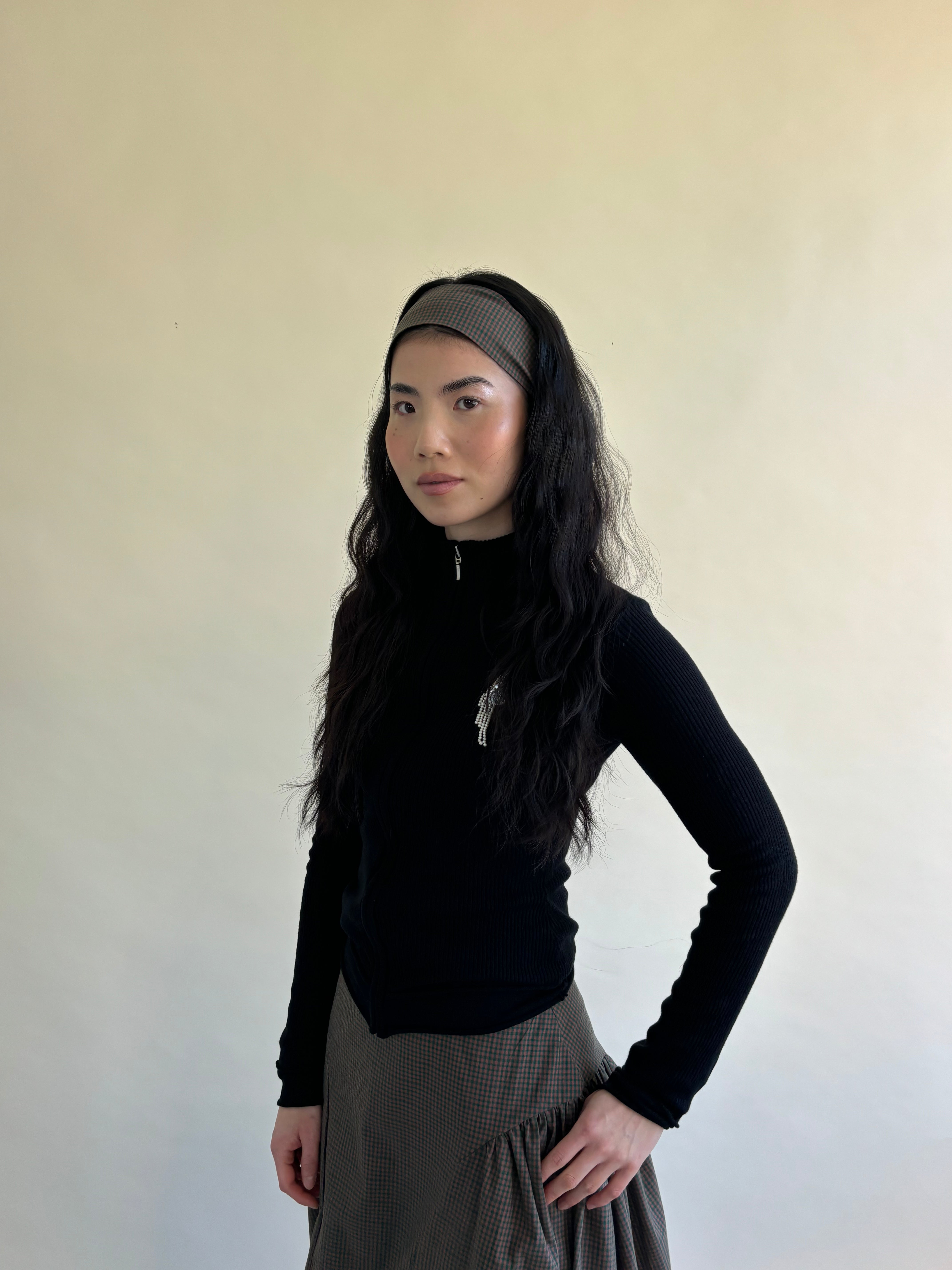 A Bronze Age Riviera Headband, Elasticated Wide Headband | Made in Canada-Hair-abronzeage.com