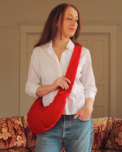 A Bronze Age Swing Bag, Crossbody Crescent-shaped Bag-Handbags-abronzeage.com