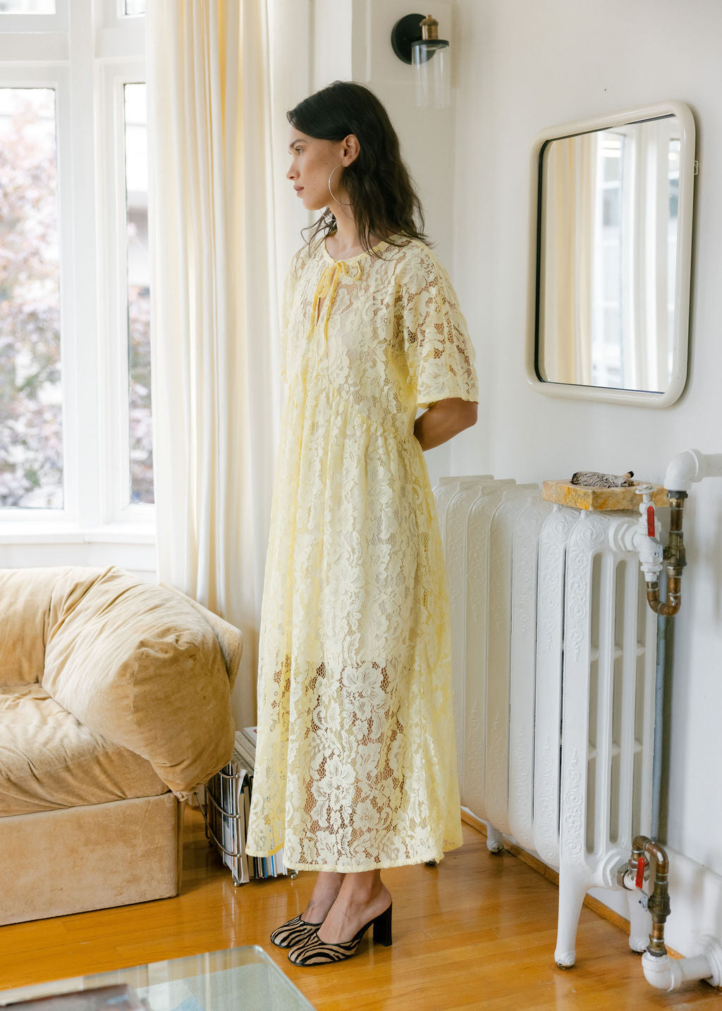 A Bronze Age Zelda Dress, Relaxed Fit Maxi Dress | Made in Canada-Dresses-abronzeage.com