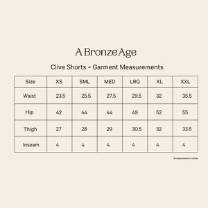 A Bronze Age Clive High Waist Short, Gathered Shorts with Pockets, Canada-Shorts-abronzeage.com