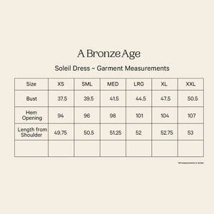 A Bronze Age Soleil Sun Dress, Floaty Maxi Sun Dress, Canada-Dresses-abronzeage.com