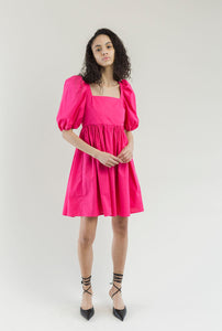 A Bronze Age Manon Mini Puff Dress, Babydoll Dress, Canada-Dresses-Punch-XS-abronzeage.com