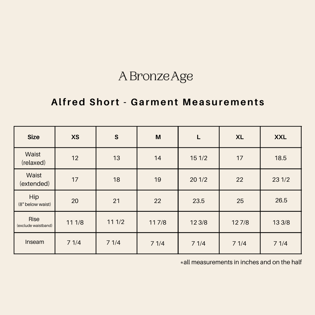 Fit and measurements