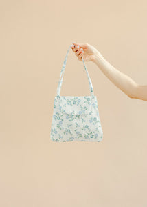 A Bronze Age Alice Bag, Satin Top Flap Evening Bag, Canada-Handbags-Florette Jacquard-abronzeage.com