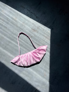 A Bronze Age Babette Bag, Satin Gathered Evening Bag, Canada-Handbags-abronzeage.com