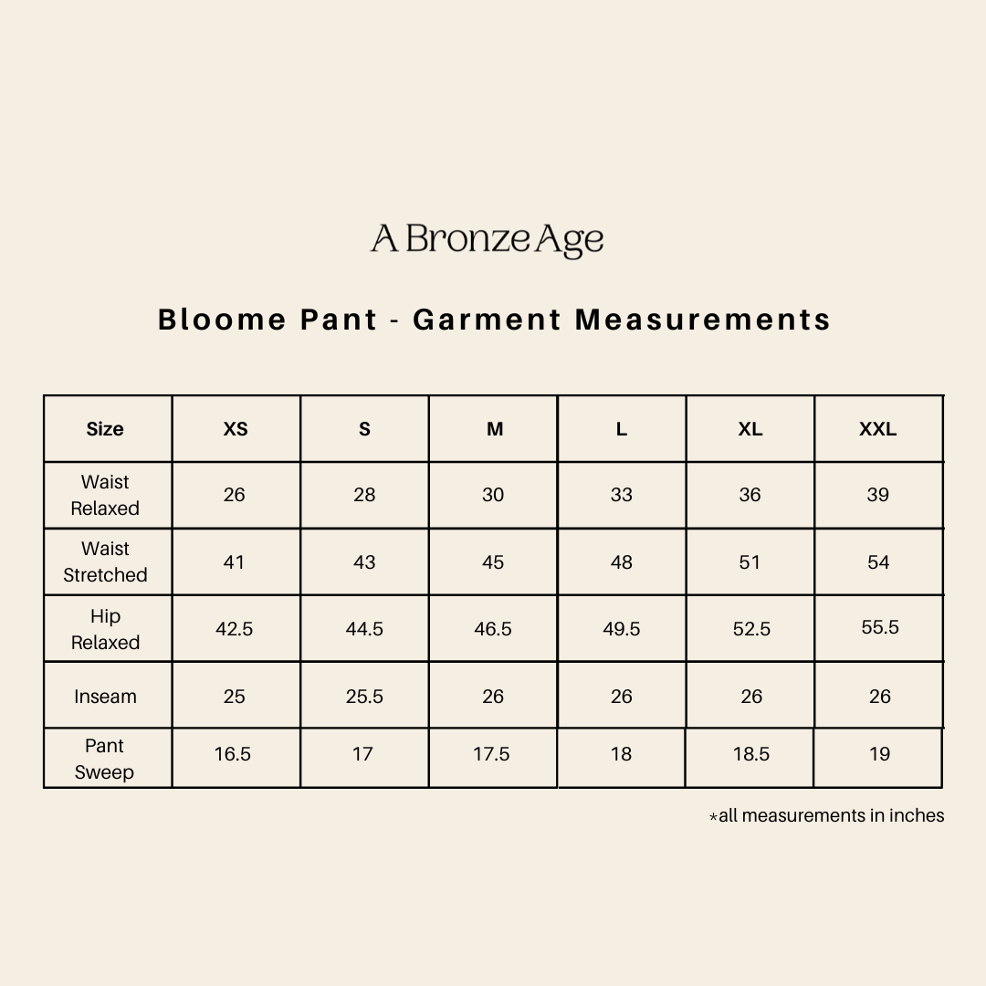 Fit and measurements