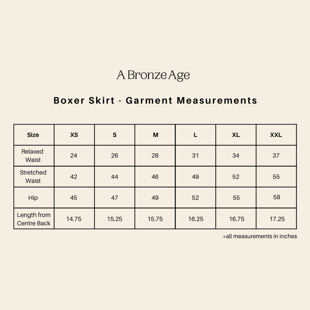 Fit and measurements