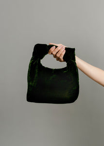 A Bronze Age Baby Bocci, Padded Mini Evening Bag Knotted Handle, Canada-Handbags-Nori Velvet-abronzeage.com