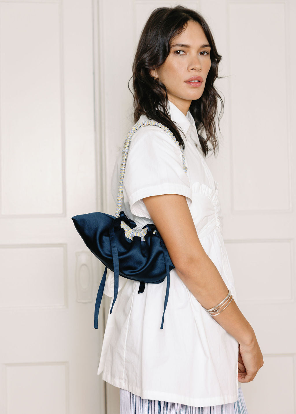 -Handbags-Navy/Marigold Stripe-OS-abronzeage.com