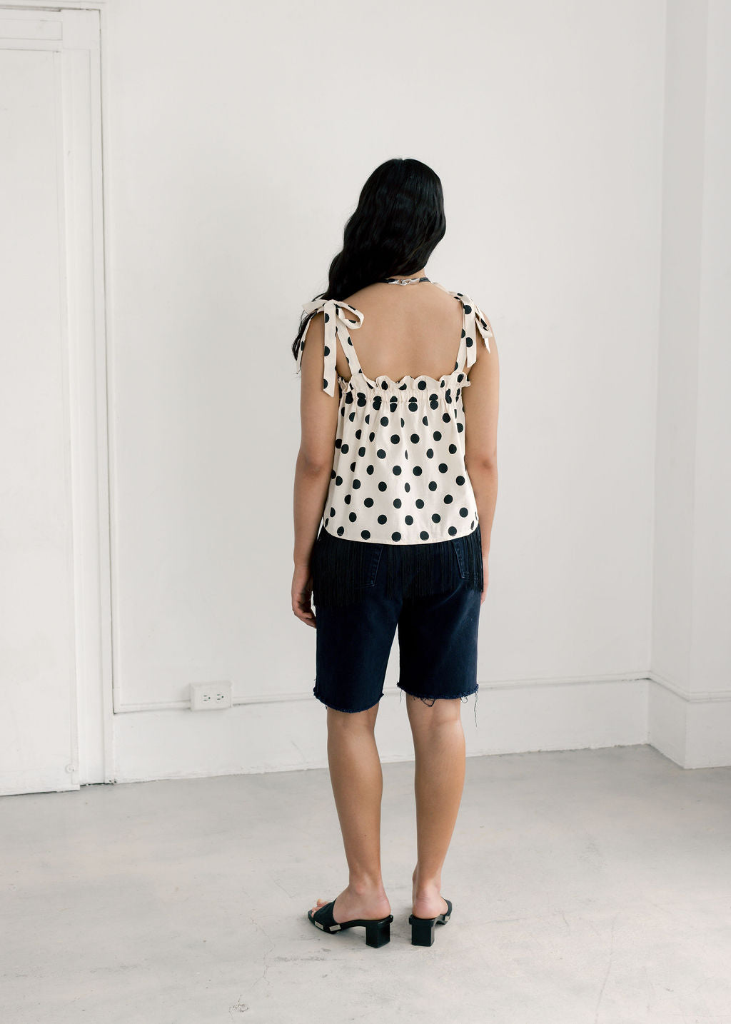 A Bronze Age Bertie Tank, Adjustable Tie Straps Tank Top | Made in Canada-Tops-abronzeage.com