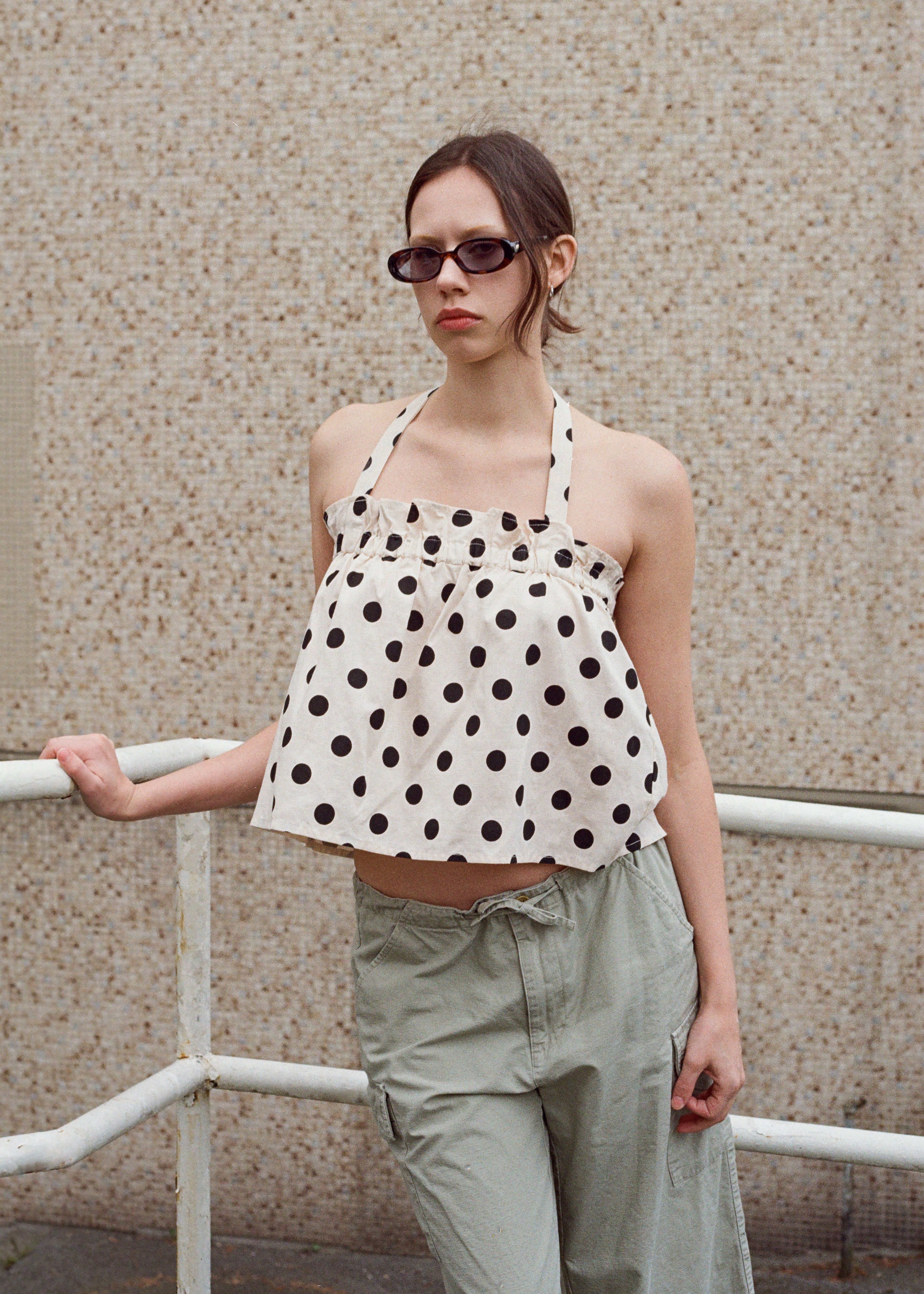 A Bronze Age Bertie Tank-Tops-Polka Dot-XS-abronzeage.com