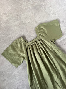 A Bronze Age Bonjour Dress, Floaty Full-Length Dress, Canada-Dresses-abronzeage.com