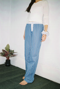 A Bronze Age Boxer Pants, Mid-Rise Relaxed Lounge Pant | Made in Canada-Pants-Jonathan Stripe-XS-abronzeage.com