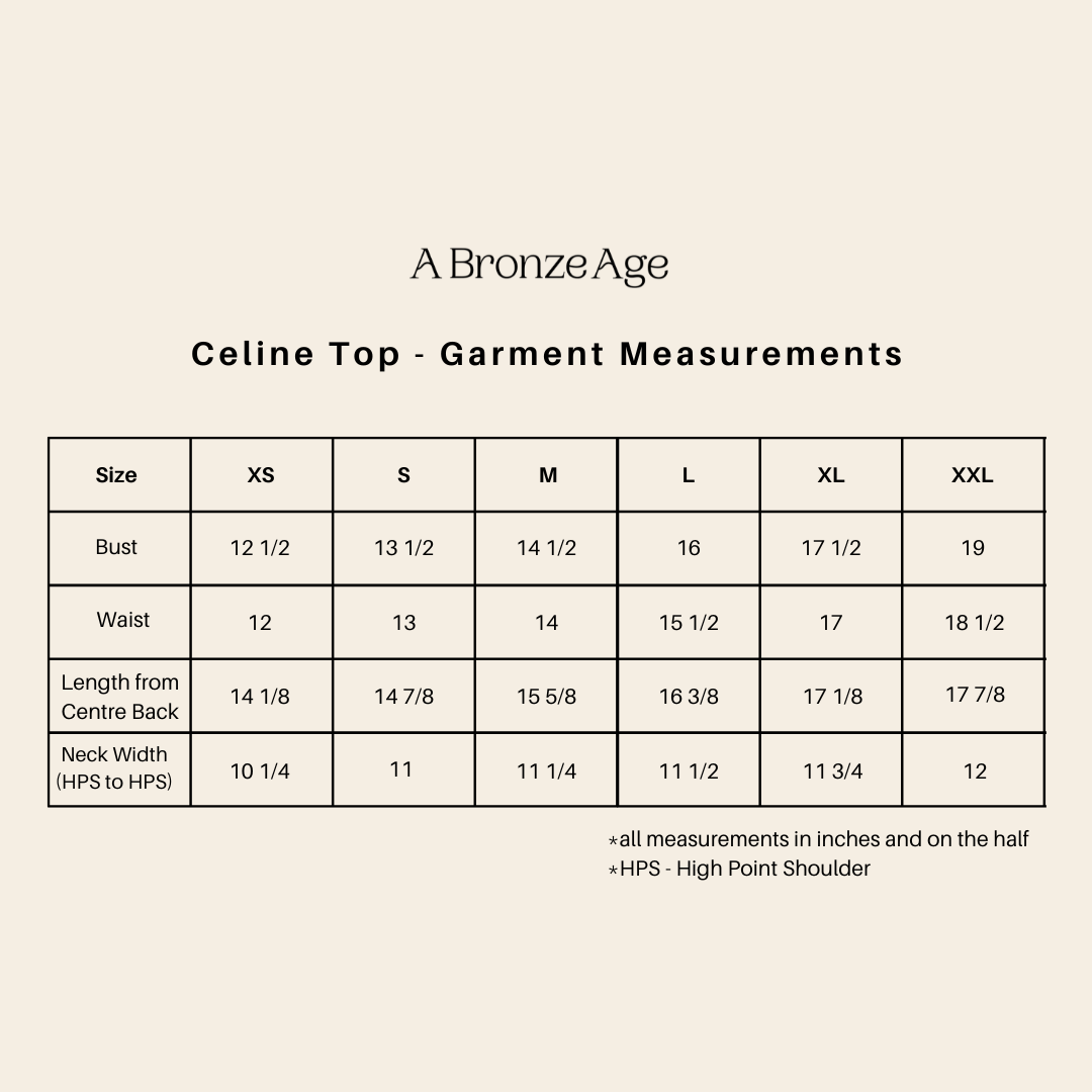 Fit and measurements
