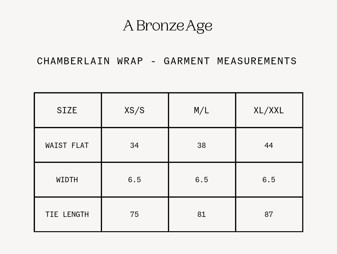 Fit and measurements