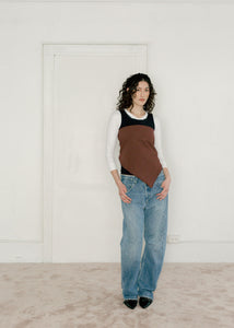 A Bronze Age Celeste Scarf-Hair-Wine Stripe-abronzeage.com