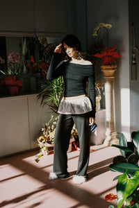 A Bronze Age, Chamberlain Wrap, Lace Wrap | Made in Canada-Skirts-abronzeage.com