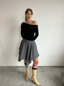 -Skirts-Carter Plaid-XS-abronzeage.com