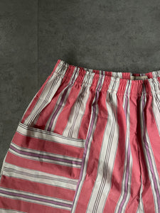 A Bronze Age Clive High Waist Short, Gathered Shorts with Pockets, Canada-Shorts-abronzeage.com