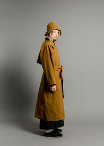 A Bronze Age Cory Trench Coach, Welt Pockets, Handcrafted in Vancouver, Canada-Jackets and Vests-abronzeage.com