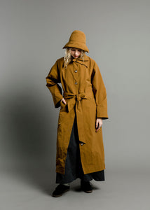 A Bronze Age Cory Trench Coach, Welt Pockets, Handcrafted in Vancouver, Canada-Jackets and Vests-abronzeage.com