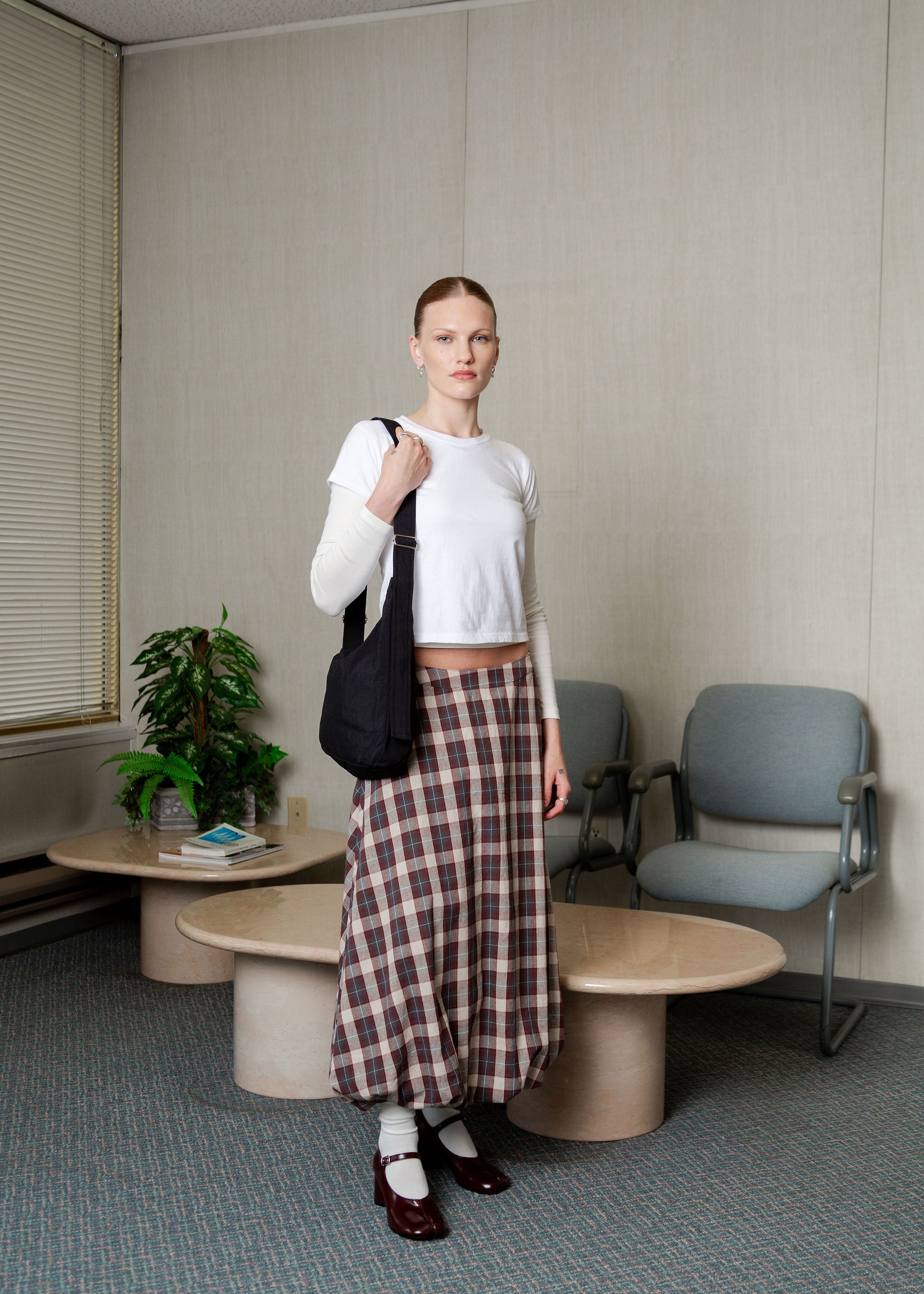 A Bronze Age Edna Crossbody Bag, Zipper closure with Adjustable Strap | Made in Canada-Handbags-abronzeage.com
