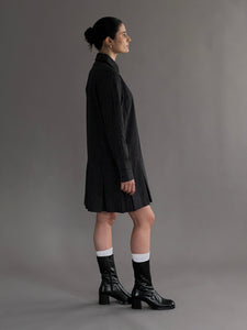 A Bronze Age Faye Dress - Button-Up Dropped Waist Dress - Handcrafted in Vancouver, Canada-Dresses-abronzeage.com