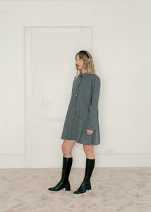 A Bronze Age Faye Dress, Button-Up Dropped Waist Dress | Made in Canada-Dresses-abronzeage.com