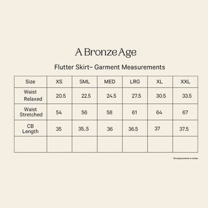 A Bronze Age Flutter Skirt - Ready to Ship-Skirts-abronzeage.com