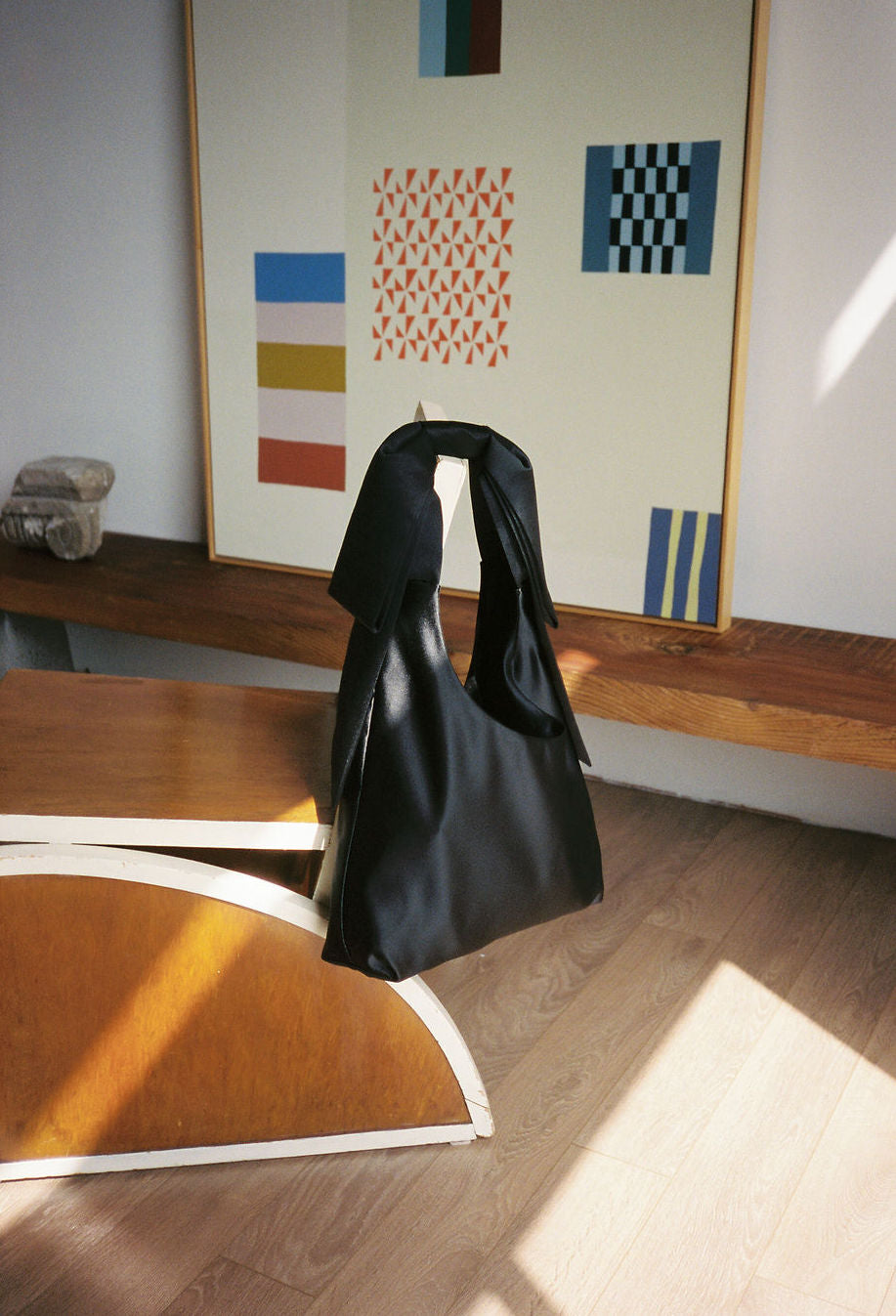 A Bronze Age Gabby Tote, Elevated Tote Bag with A Bow on Top | Made in Canada-Handbags-abronzeage.com