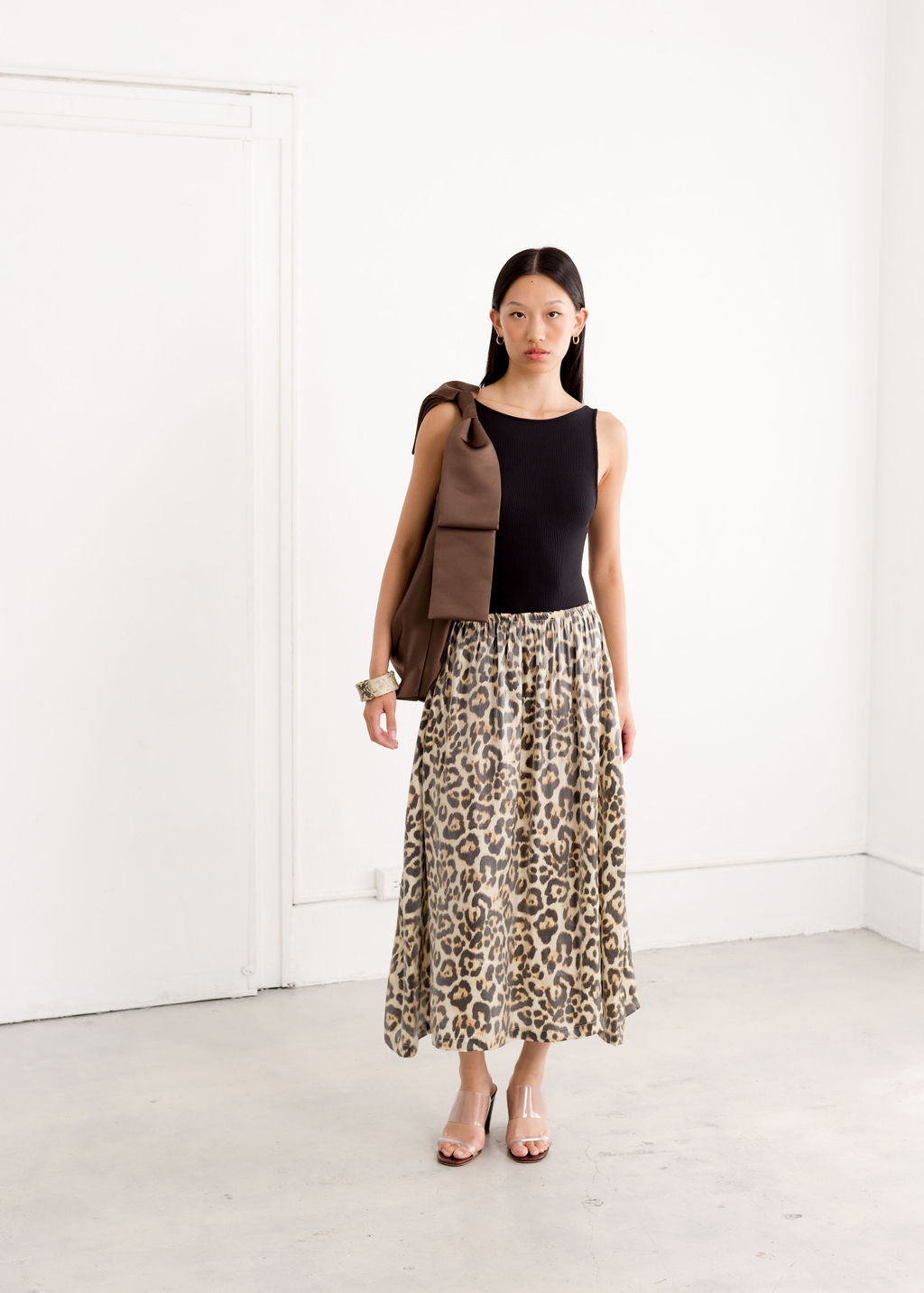A Bronze Age Gabby Tote, Elevated Tote Bag with A Bow on Top | Made in Canada-Handbags-abronzeage.com