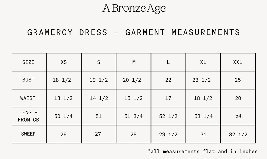 Fit and measurements