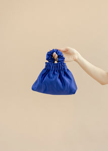 A Bronze Age Halo Mini Satin Bag, Scrunchie Evening Purse, Canada-Handbags-Yves-abronzeage.com