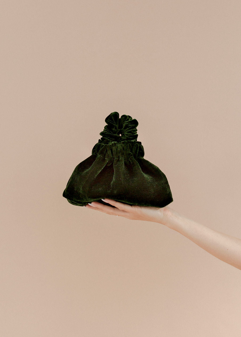 A Bronze Age Halo Mini Satin Bag, Scrunchie Evening Purse, Canada