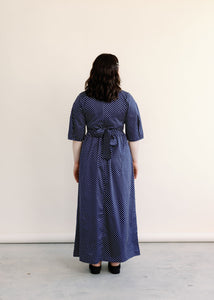 Verona V Neck Adjustable Belt Dress
