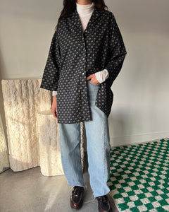 A Bronze Age Saachi Shirt, Drapey Drop Shoulder Button Up, Canada-Tops-abronzeage.com