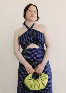 A Bronze Age Naya Dress, Midi Length Halter Tie