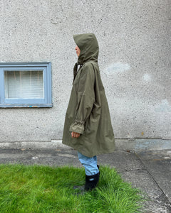A Bronze Age Judy Rain Jacket, Oversized Hooded Raincoat, Canada